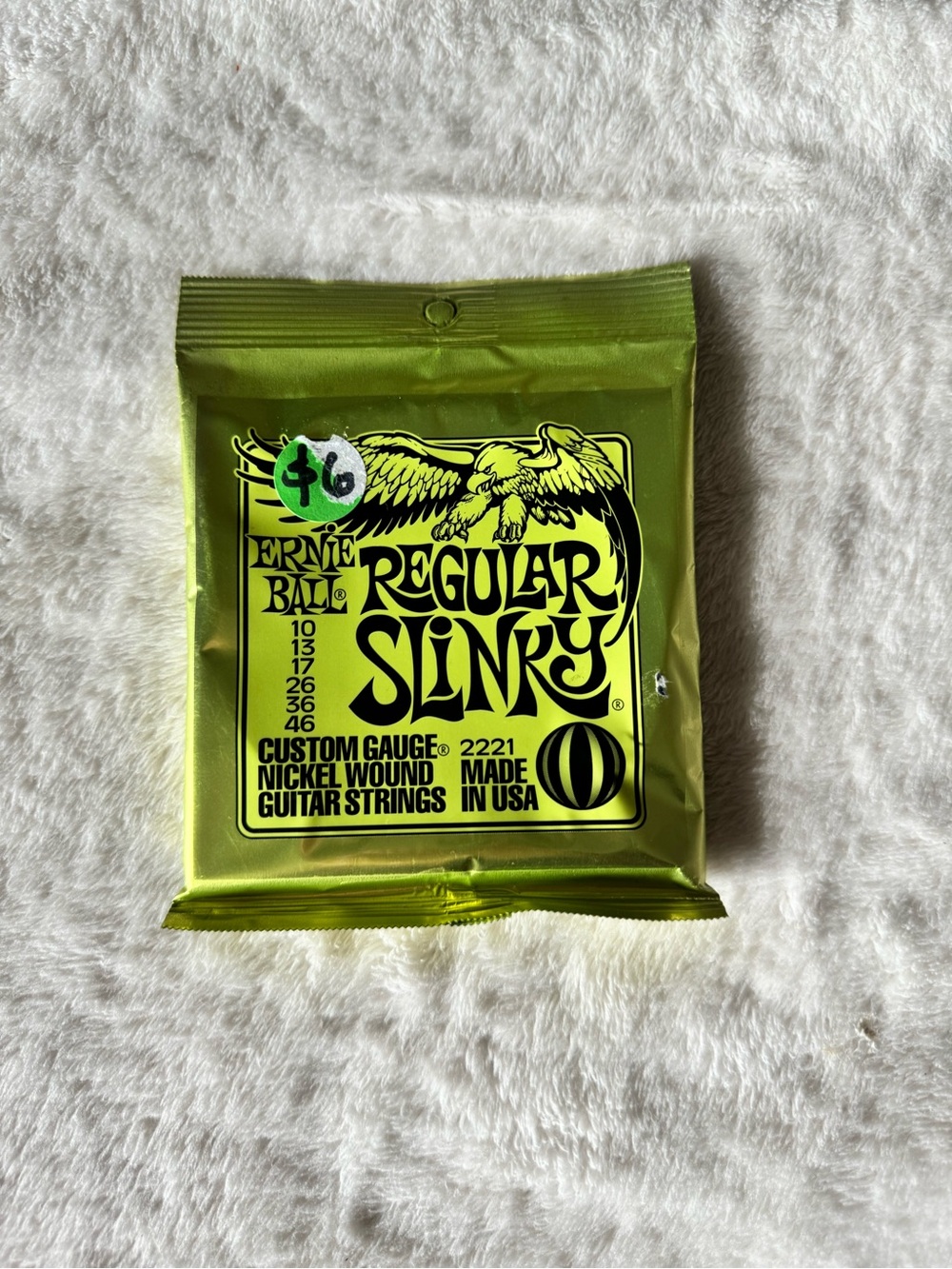 Regular Slinky Nickel Wound Guitar Strings - Green